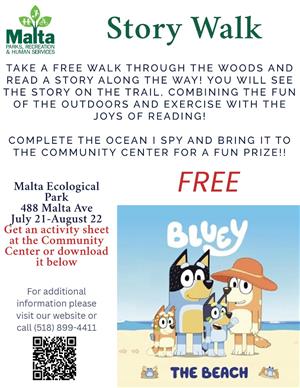 Bluey Storywalk