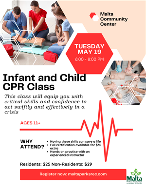 Infant and Child CPR Class