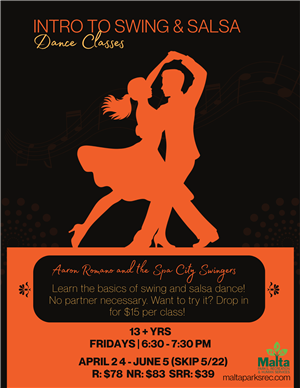 Intro to Swing and Salsa 2026