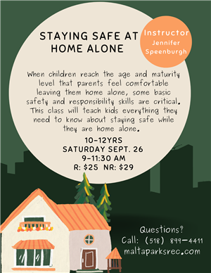 Staying Safe At Home Alone